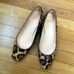 J.Crew Haircalf Classic Block Heel Pump size 8